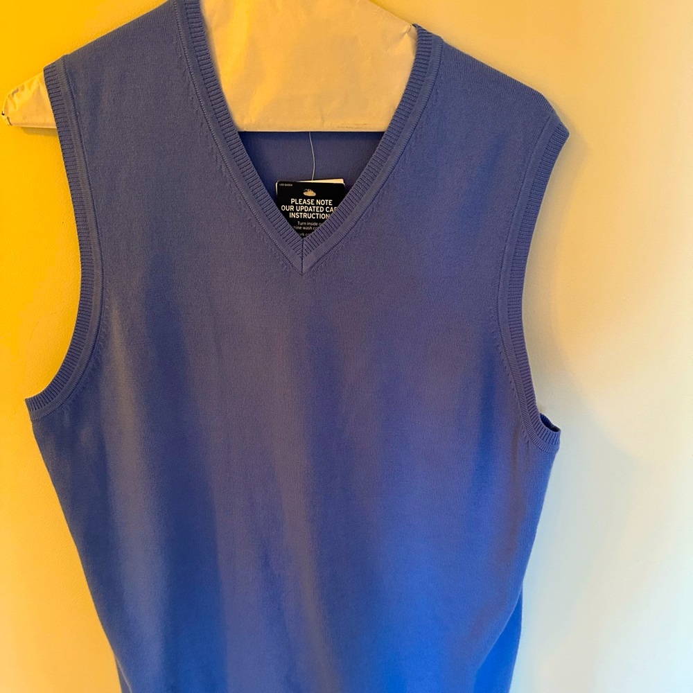 NWT Lands End Vest - M